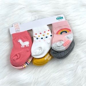 Baby Girls 6-Pack Socks